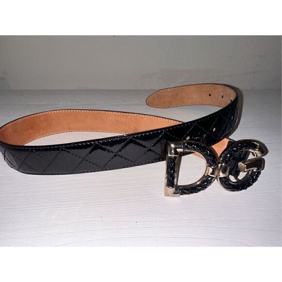 Dolce and Gabbana Black Belt Vintage main image 8